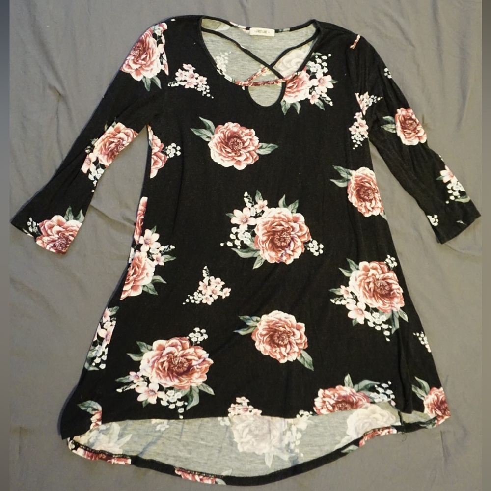 First Love floral shirt
